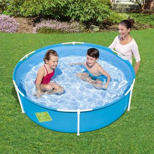 BESTWAY Piscinette My First Frame Pool - Diam?tre 153cm
