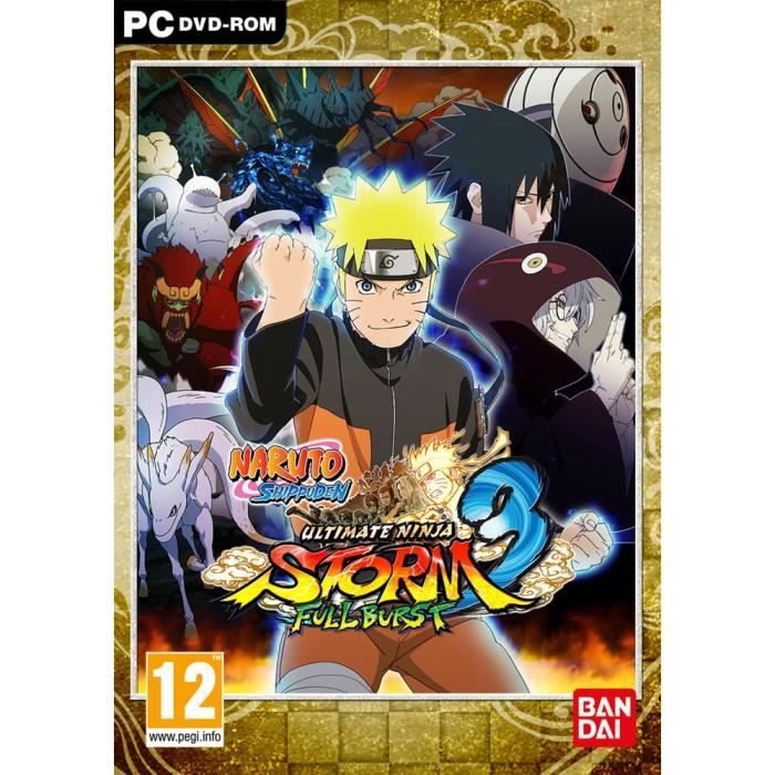 NARUTO ULTIMATE NINJA STORM 3 FULL BURST / Jeu PC Achat / Vente jeu