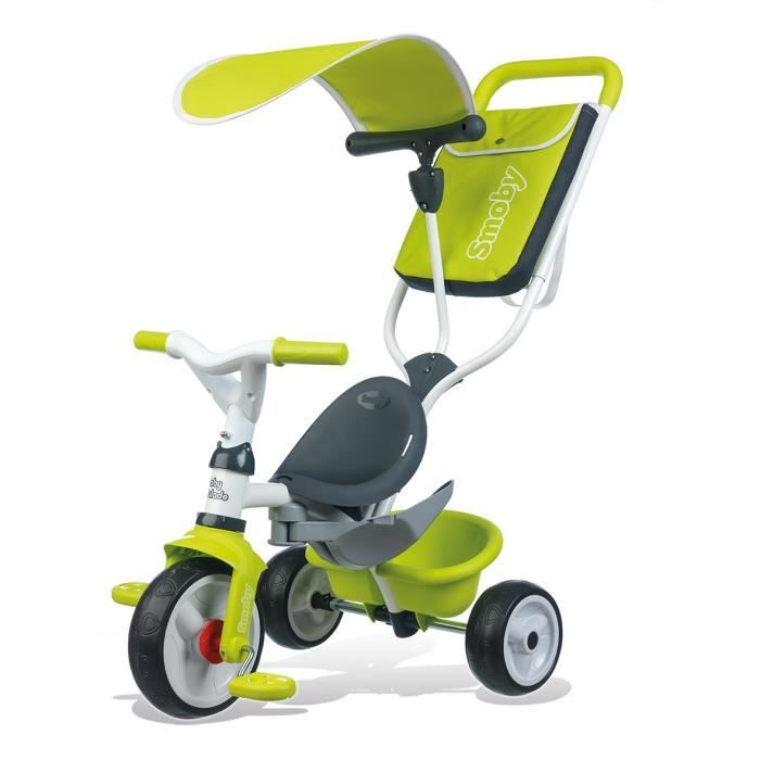 SMOBY Tricycle Baby Balade Vert Achat / Vente tricycle Cdiscount