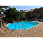 PISCINE COMPLETE - KIT PISCINE SUNBAY Piscine bois Koba 6.47x4.48x1.33m