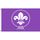 Drapeau Scouts Violet 150x90cm - du scoutisme H...
