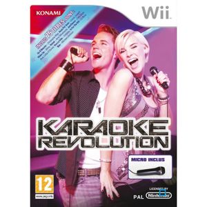 WII Karaoke Revolution + Micro / Jeu Console Wii WII Karaoke Revolution + Micro / Jeu Console Wii