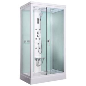 Cabine de douche hydromassante Loula 120x80cm
