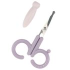 CISEAUX-COUPE-ONGLE-LIME BEABA Ciseaux + étui Rose Poudré