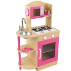 MAISON-ACCESSOIRE MAISON POUPEE Cuisine en bois rose KidKraft