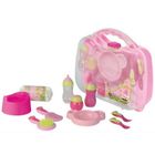 IMITATION PROFESSION-ACTIVITE DE GRANDS Mallette repas et soins - Baby Princess Coralie