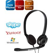 CASQUE  - MICROPHONE Sennheiser PC 3 Chat Casque - Micro VoiP