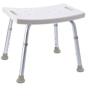 Tabouret de salle de bains ? hauteur réglable