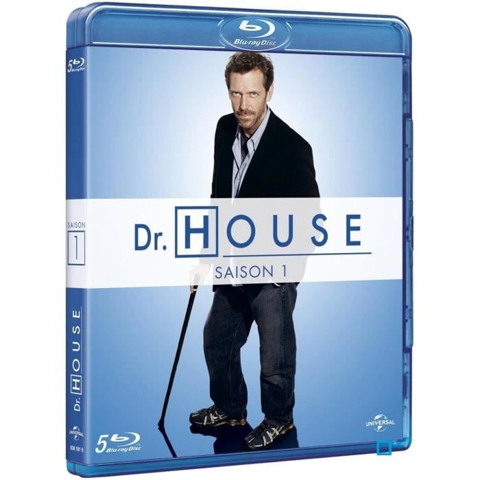 BLU RAY Dr House Saison 1 en bluray série pas cher Akiko Morison