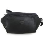  Sac banane "Peau de Pèche" noir