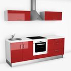  Pack cuisine complete 220cm rouge -