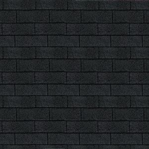 Shingels Rectangulaire noir Paquet de 3m2