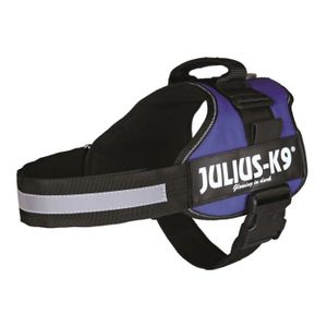 Harnais Power Julius-K9 - 1 - L : 66-85 cm-50 mm - Bleu - Pour chien