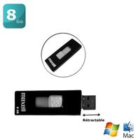 CLE USB MAXELL Clé USB E100 8Go