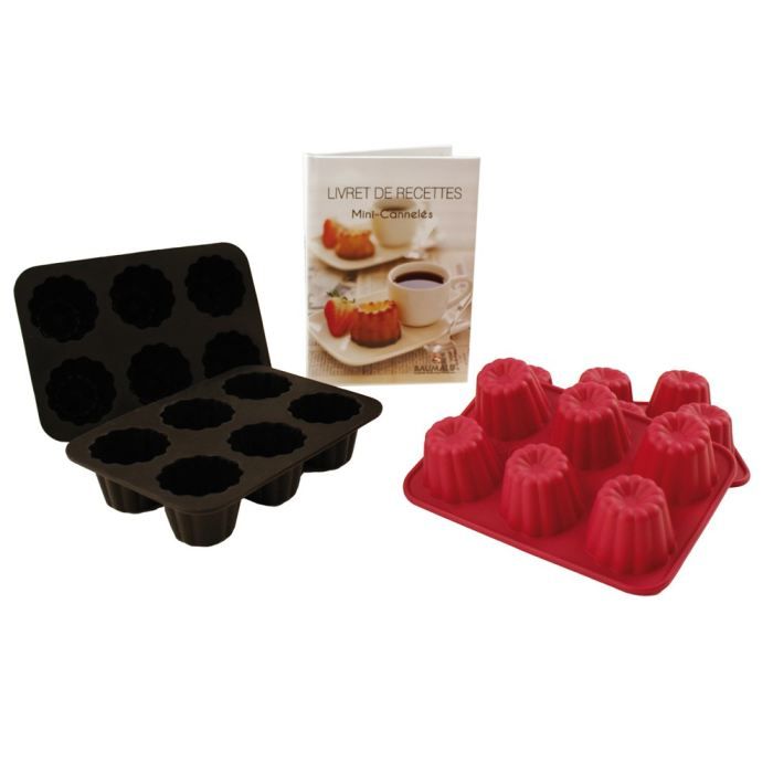 Kit Moules Canneles Silicone Livre De Recettes Achat Vente