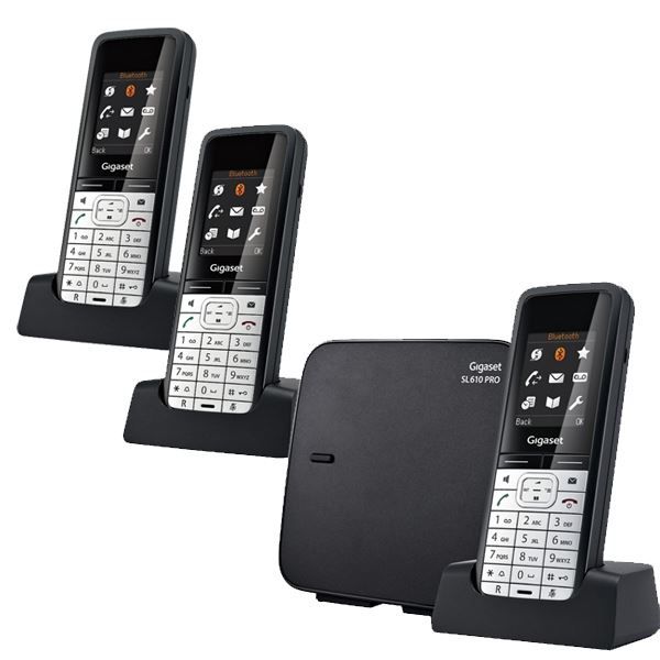 Gigaset SL610 PRO TRIO Téléphone fixe sans fil … Achat téléphone fixe