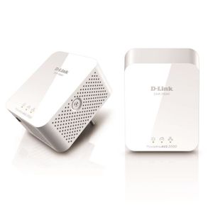 D-Link - DHP-701AV - Kit de 2 adaptateurs CPL AV2