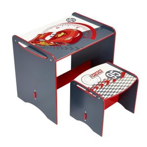 CARS Mon premier Bureau en bois Enfant et Tabouret - Worlds Apart