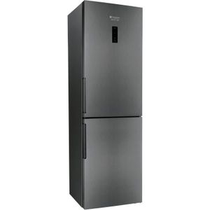 HOTPOINT XH8T1DG-Réfrigérateur congélateur bas-340L (235+105)-Froid ventilé no frost-A+-L 60cm x H 189cm-Coloris exclusif Graphite