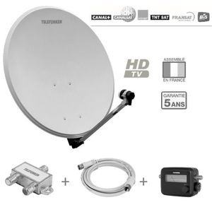 TELEFUNKEN T-S601TV Antenne extérieure pack réception Sat 1 TV