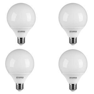SYLVANIA Lot de 4 ampoules fluo compactes E27 20W équivalent ? 85 W