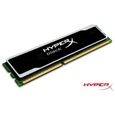 MEMOIRE PC - PORTABLE Kingston 8Go DDR3 1600MHz HyperX Black