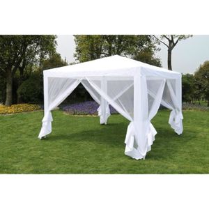 REGATE Tonnelle de jardin 3x3m avec moustiquaire Achat