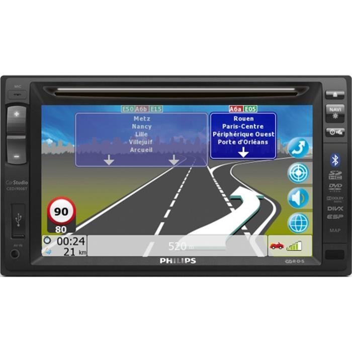 philips ced1911bt lecteur dvd 2 din gps usb bluetooth philips ced1911bt lecteur dvd 2 din gps usb bluetooth