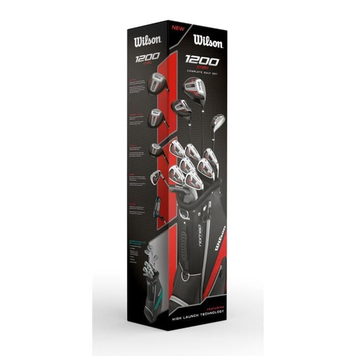 WILSON Pack Golf 1200 CGI Homme Prix pas cher Soldes* d?hiver