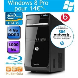 UNITÉ CENTRALE  HP Pavilion P6-2272EF