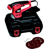 PONCEUSE - POLISSEUSE BLACK & DECKER Ponceuse excentrique 125mm 480W PONCEUSE - POLISSEUSE BLACK & DECKER Ponceuse excentrique 125mm 480W