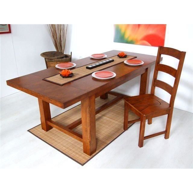 Ensemble TUDOR  1 table + 6 chaises   Achat / Vente TABLE A MANGER