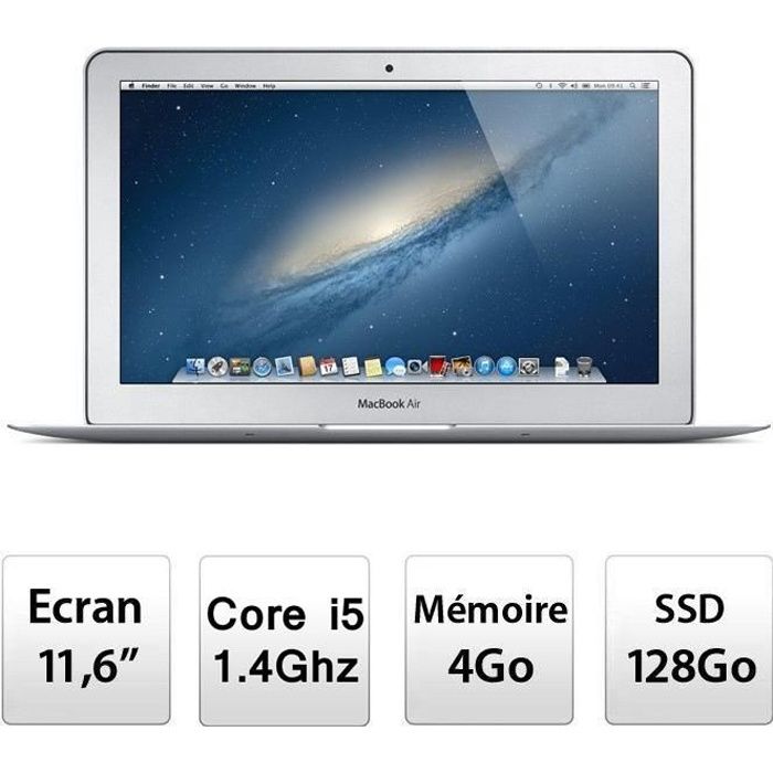 Apple Ordinateur Portable MacBook Air 11" MD711F/B Prix pas cher
