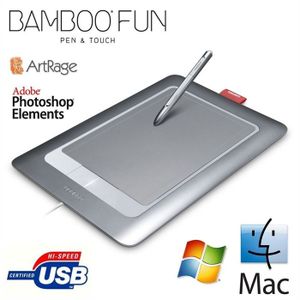 TABLETTE GRAPHIQUE Wacom Bamboo Fun & Pen M