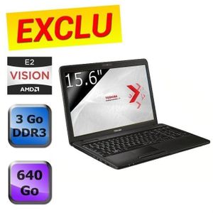 ORDINATEUR PORTABLE Toshiba Satellite C660D-1GW ORDINATEUR PORTABLE Toshiba Satellite C660D-1GW