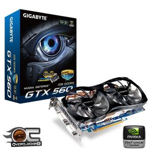 Gigabyte GTX560 1Go GDDR5 OC