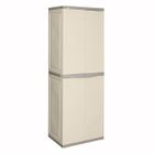 MEUBLE ETAGERE ALLIBERT UTILITY Armoire haute ivoire