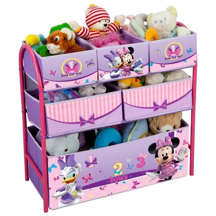 MINNIE Meuble de rangement enfant jouets 6 bacs - Achat ...