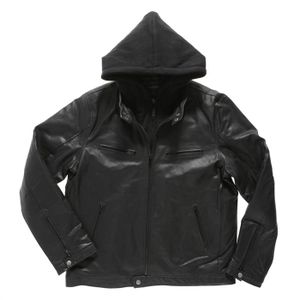 T-TRAXX Blouson Cuir Homme