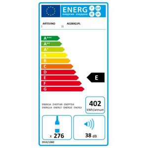 ARTEVINO AE280G1PL GARANTIE 2 ANS