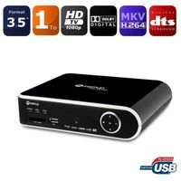 PASSERELLE - DISQUE DUR - LECTEUR MULTIMEDIA Memup MediaDisk FX HD 1000 Go