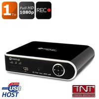 PASSERELLE - DISQUE DUR - LECTEUR MULTIMEDIA Memup MediaDisk FX tv HD 1 To