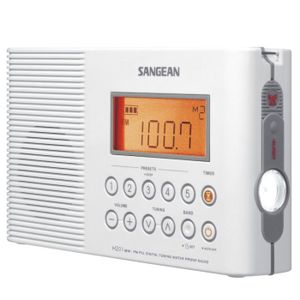 NGEAN H-201 White Radio digitale Etanche