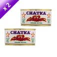 AUTRE CONSERVE POISSON CHATKA Boite Crabe 40% pattes 140gr X2