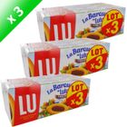 BISCUITS SECS LU Barquette Chocolat Lot 3x120g x3