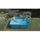 PISCINE DE JEUX - PISCINE GONFLABLE - PATAUGEOIRE Set JET POOL junior carrée 1.90X1.90X0.45M