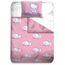 HOUSSE DE COUETTE  HELLO KITTY Housse Couette + Taie COEUR BLANC
