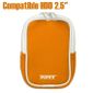 DISQUE DUR EXTERNE Port Sacochette Kyoto Colours Orange 2.5''