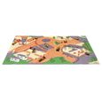 TAPIS DE JEU Tapis de Jeu "Construction" 110x55cm + 2 véhicules