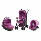 POUSSETTE  CHICCO Poussette Combinée Trio ENJOY FUN Cyclamen